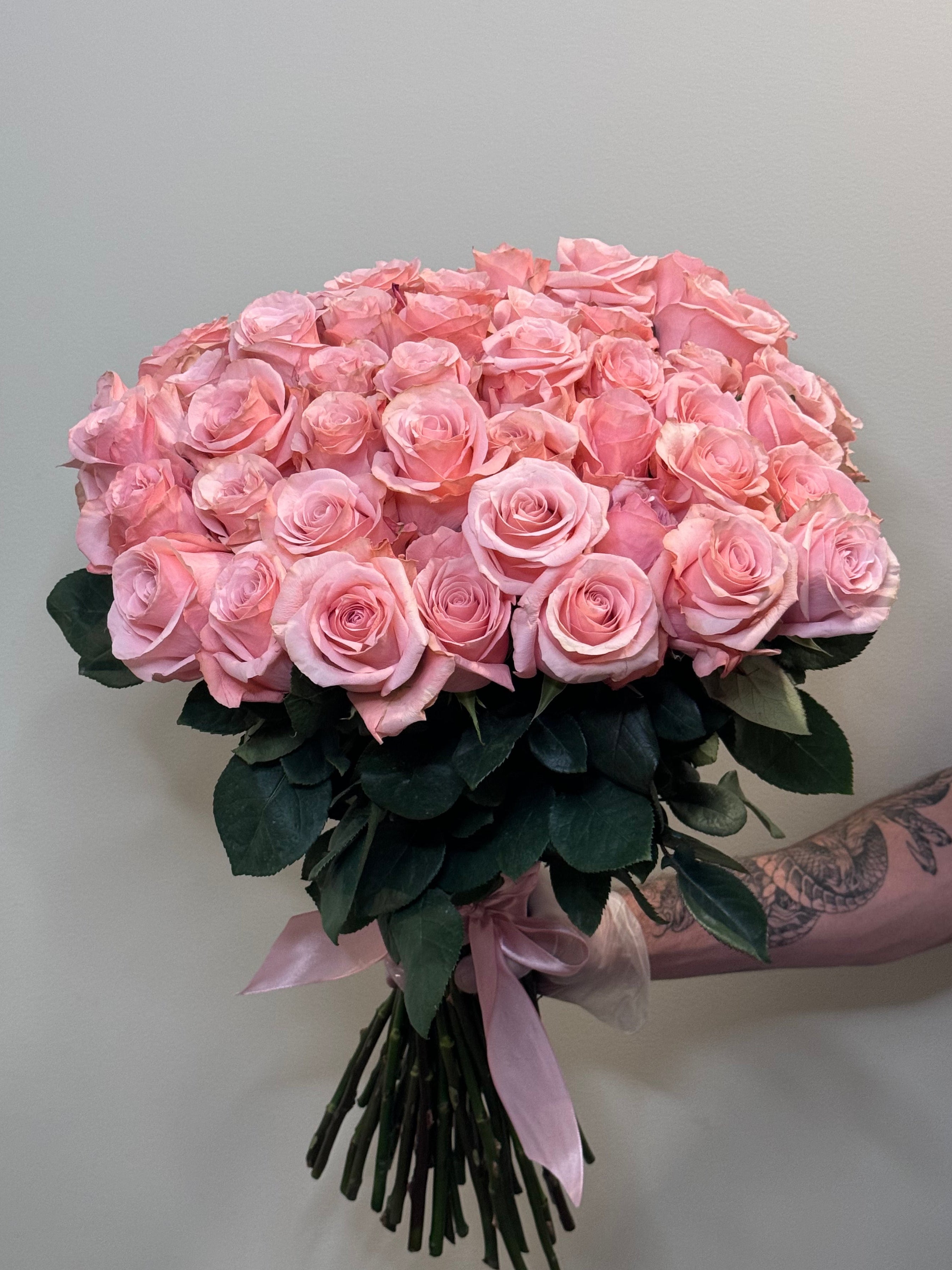 50 Pink Roses